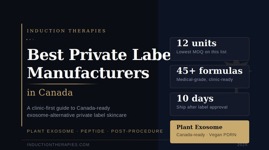 best private label skincare manufacturer in canada