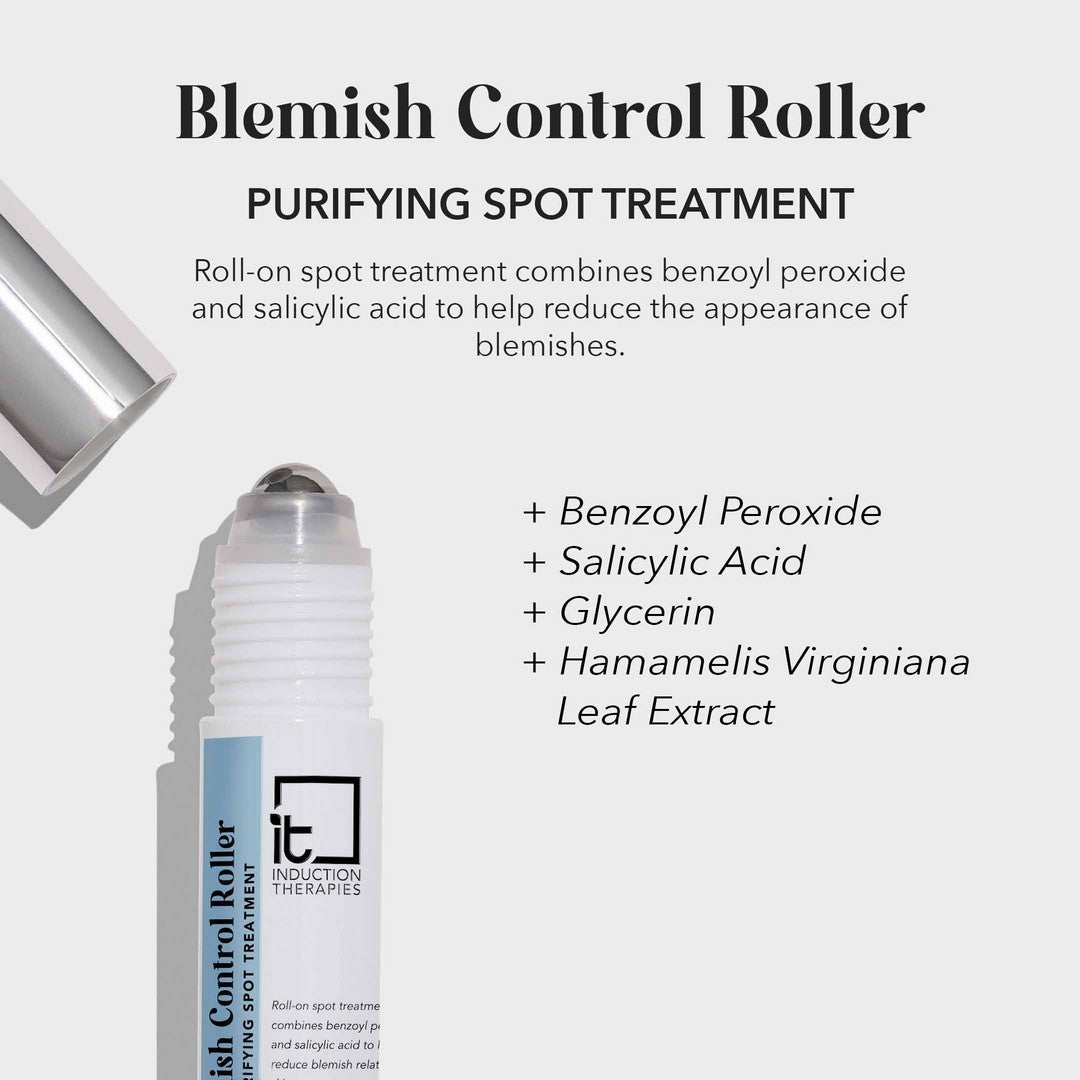 Blemish Control Roller Texture Swatch by Induction Therapies
