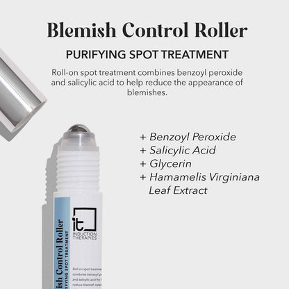 Blemish Control Roller Texture Swatch by Induction Therapies