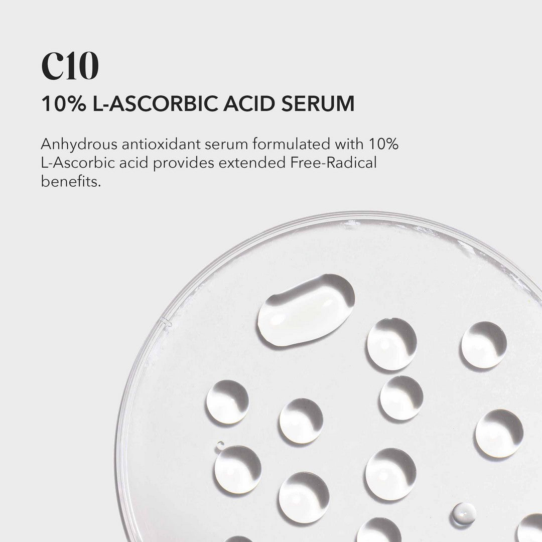 C10 Vitamin C Serum Texture Swatch by Induction Therapies