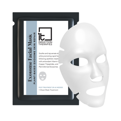 Plant Exosome Facial Masks product image on white by Induction Therapies