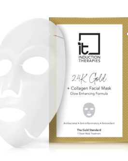 24K Gold + Collagen Facial Mask